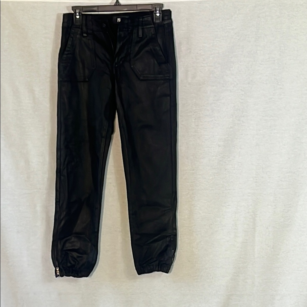 PAIGE Black Ankle & Cropped Jeans